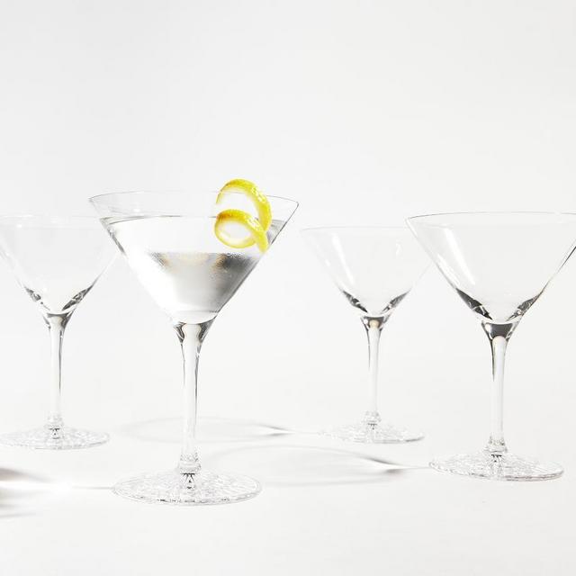 Monique Lhuillier Delphine Martini Glasses, Set of 4