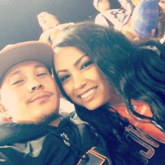 Our first Broncos game!