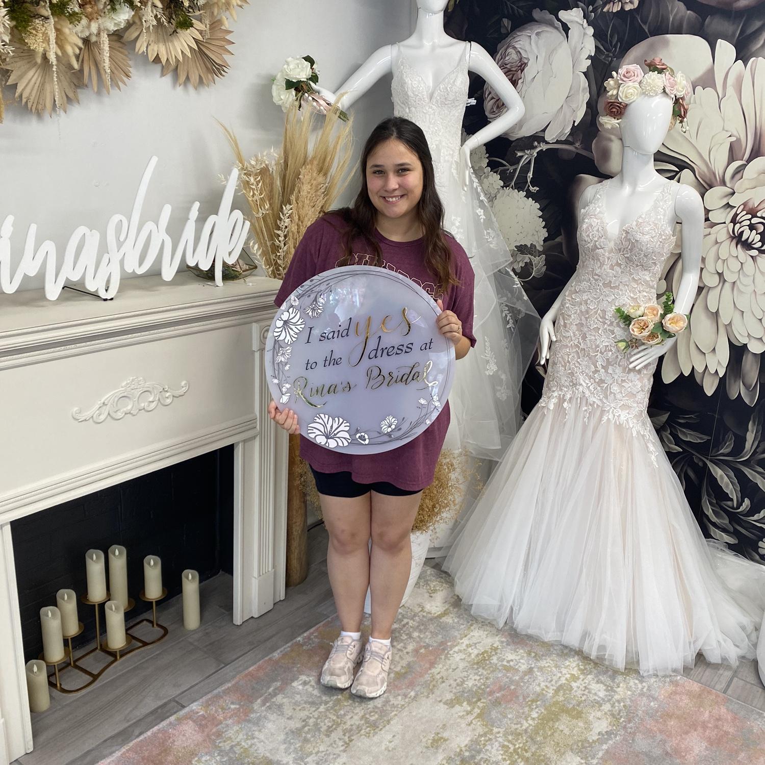 Picked my wedding dress...........