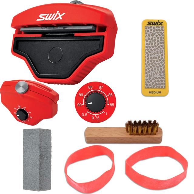 RaceWax Dual Edge Kit 80D Ski Base-Side Tool +Diamonds +Gummi More