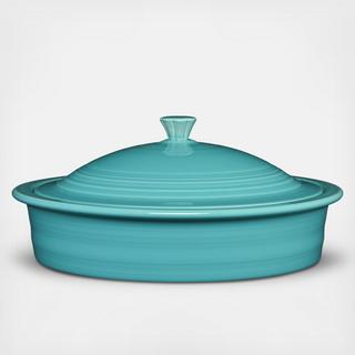 Small Round Covered Casserole