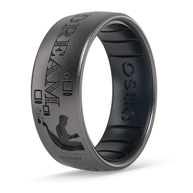 Enso Rings Disney's Tangled Dualtone Silicone Ring - Comfortable and Flexible Design
