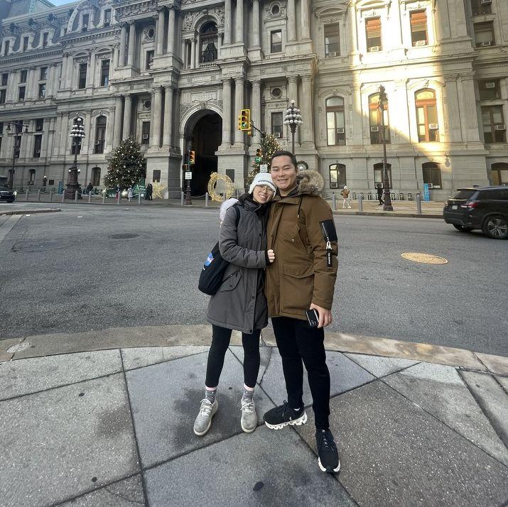 Going through the seasons of life together - winter in Philly