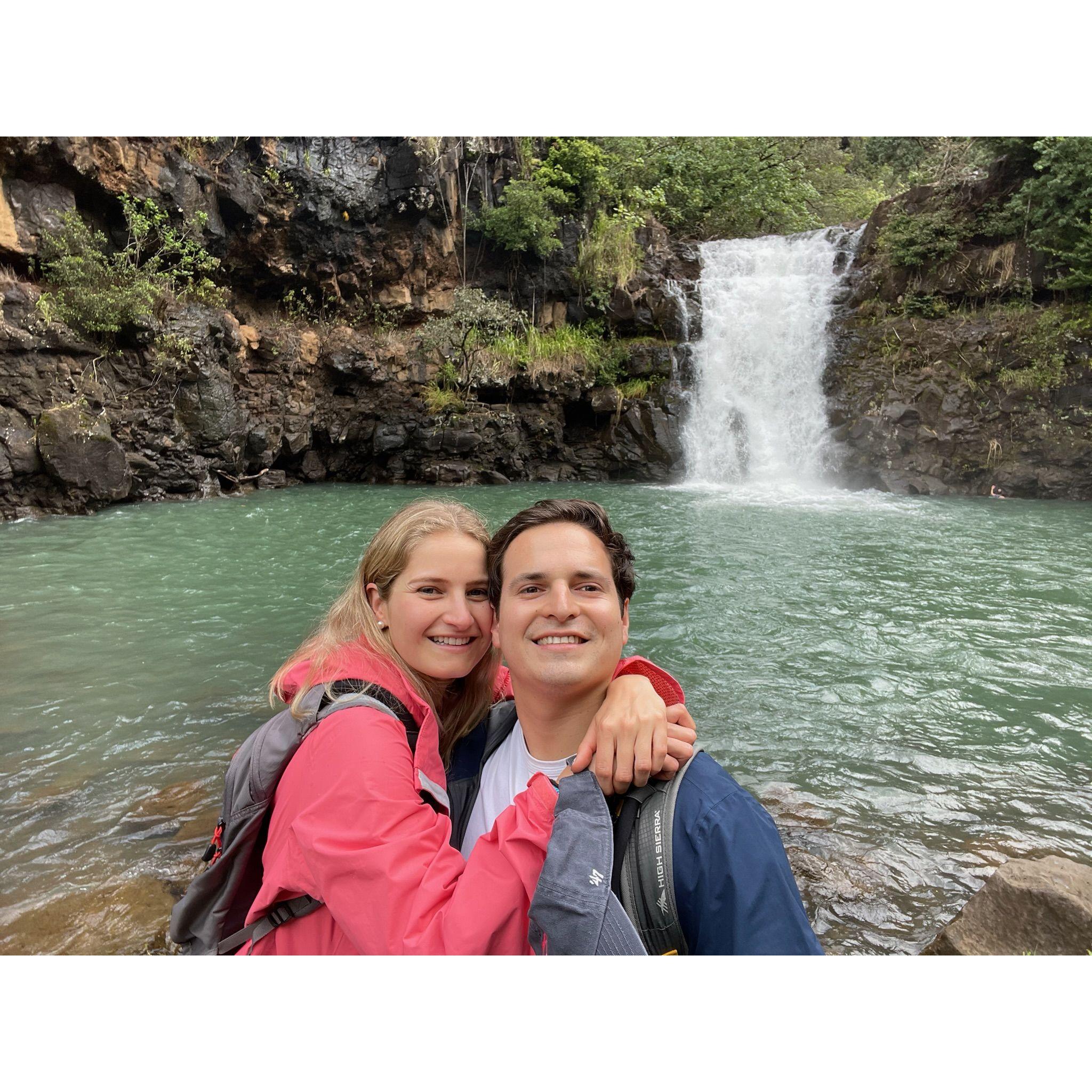The first time we went to Oahu!