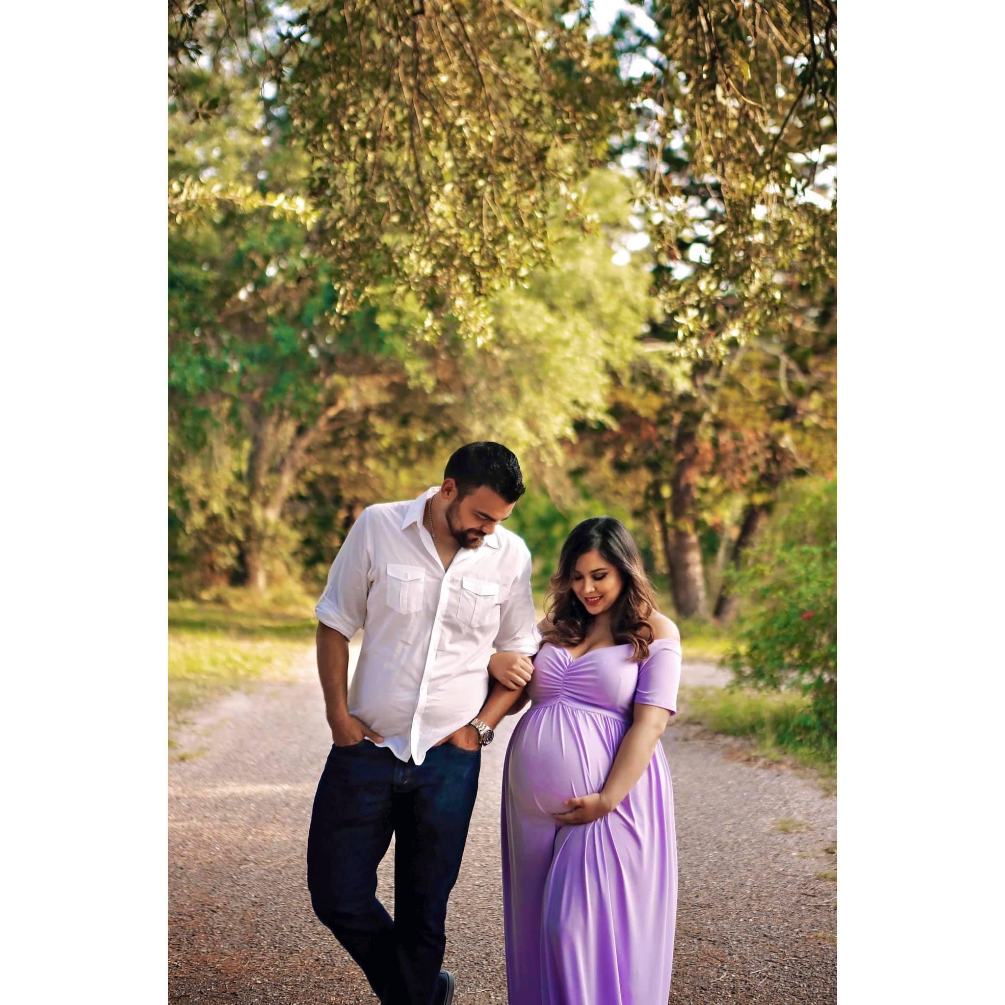 2018 Pregnant with Serena!