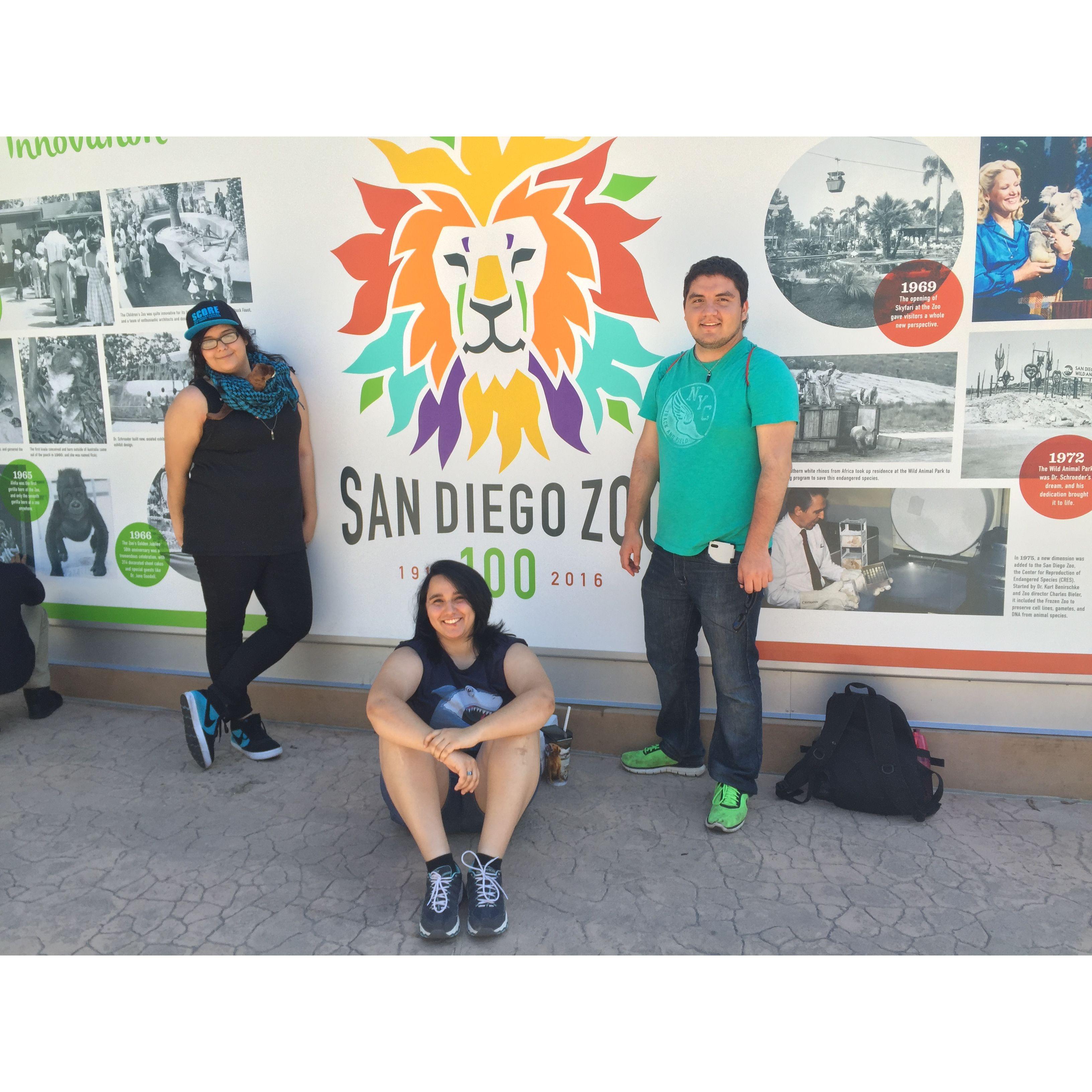 March 2016 - Surprise visits to San Diego Zoo