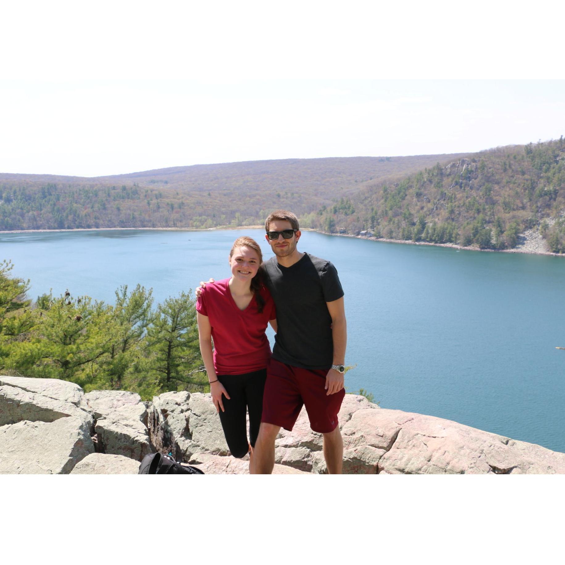 Our first hike together