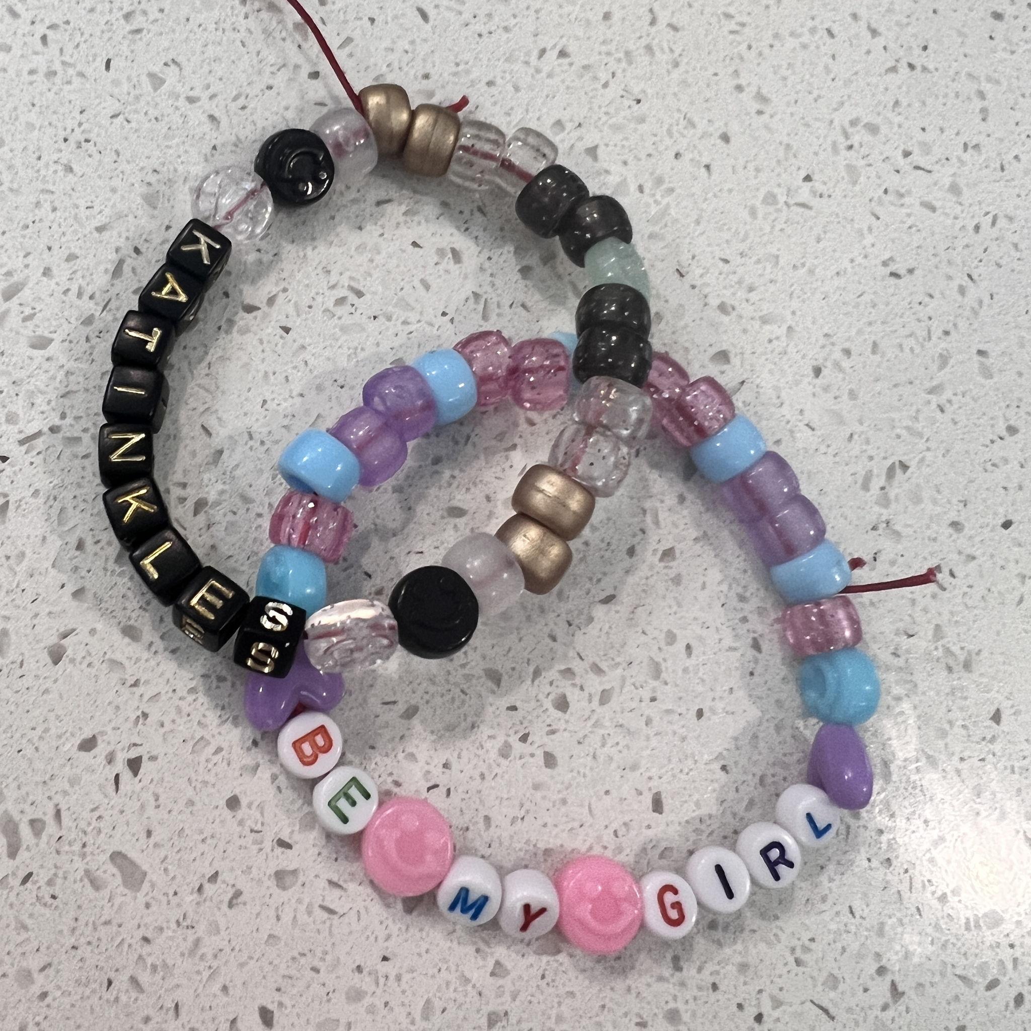 The bracelet Vernon asked Christina out with, "Be My Girl"?