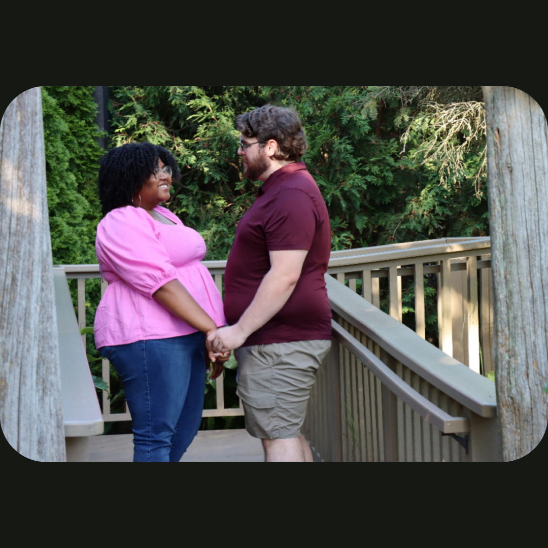 A cute photo from our engagement shoot! (Kennedy's Favorite!)