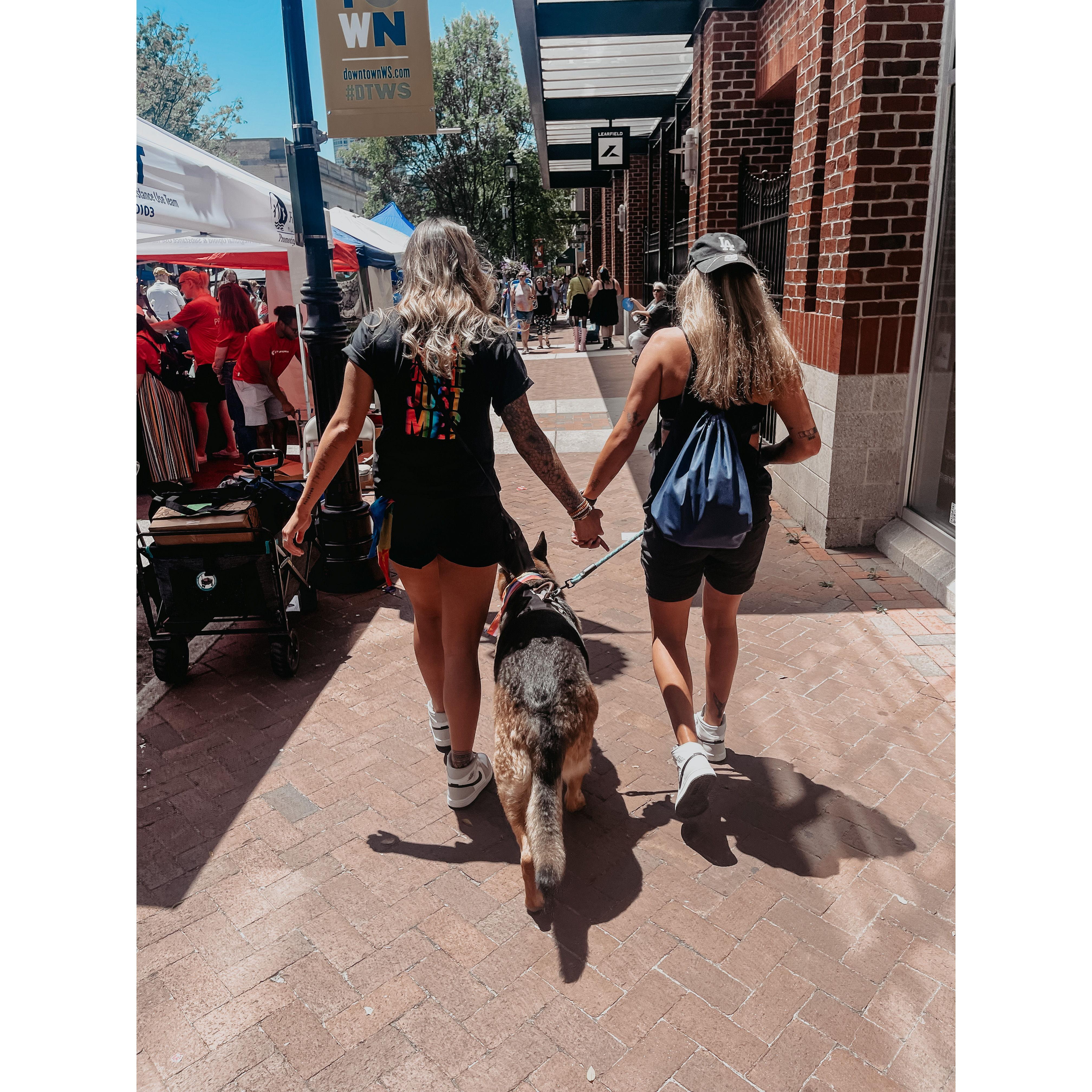 Our first pride together