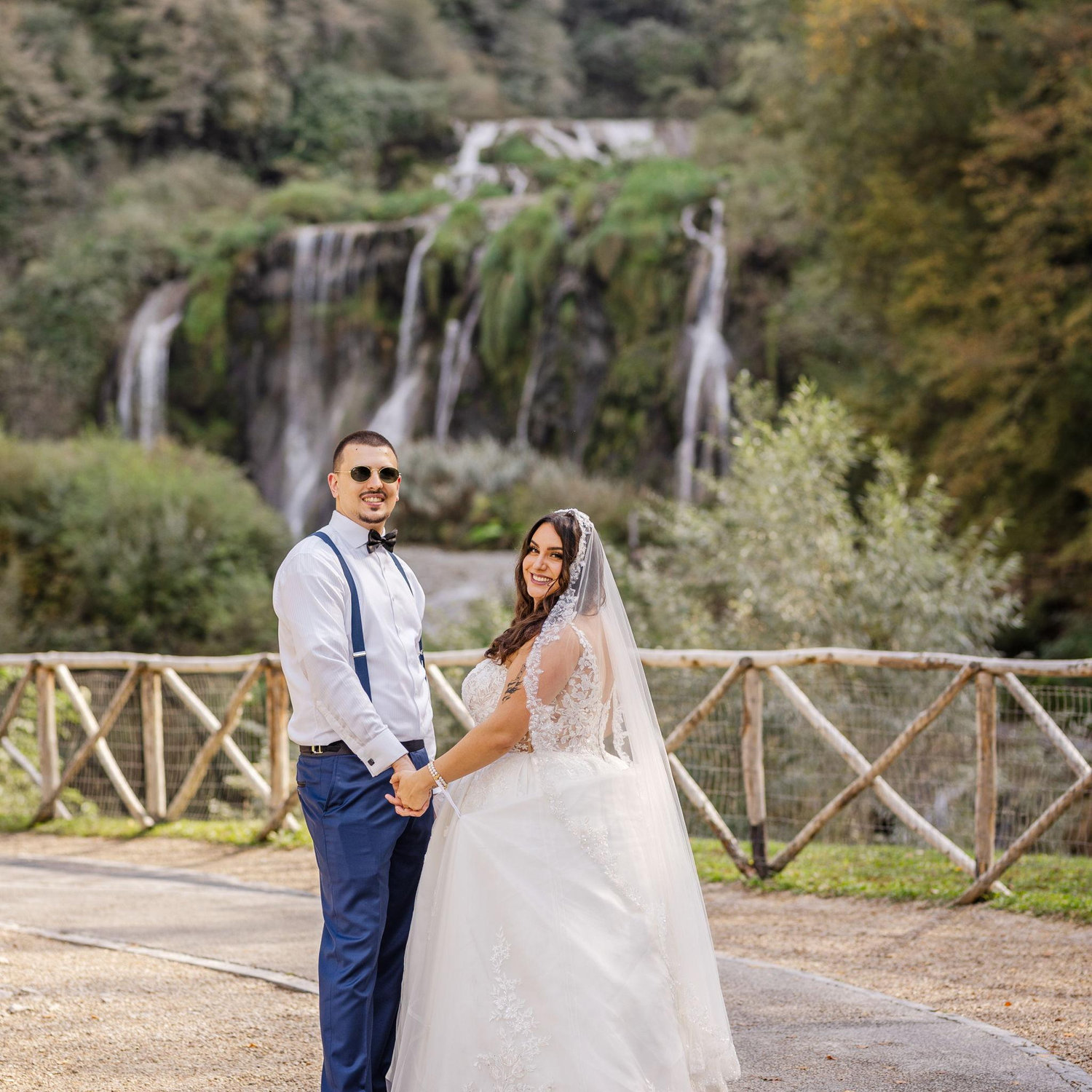 Cascata delle Marmore - created by the Romans, it is the world's tallest man-made waterfall.