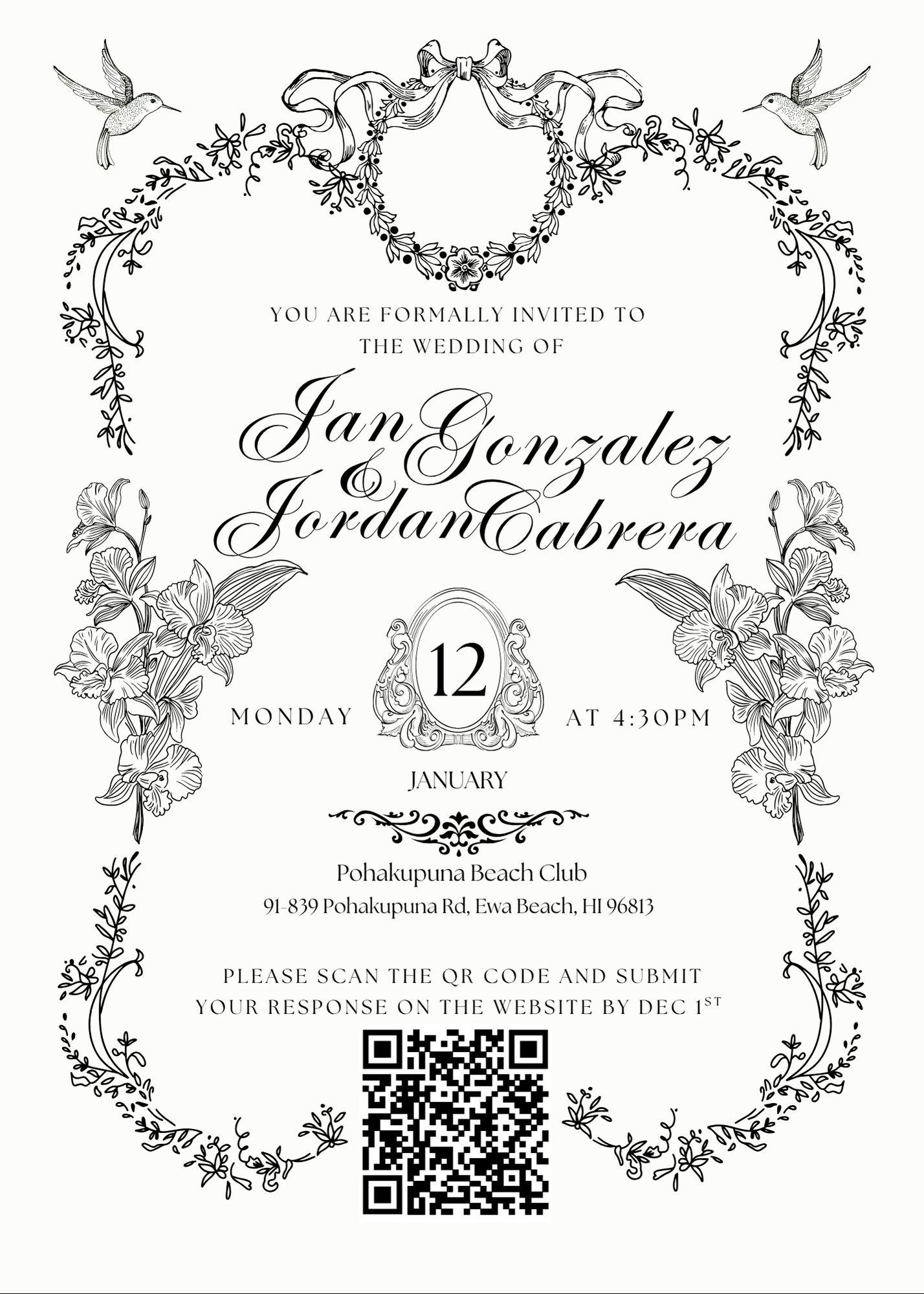 The Wedding Website of Jordan Cabrera and Jan Gonzalez