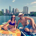 Paddle Boarding at Texas Rowing Center