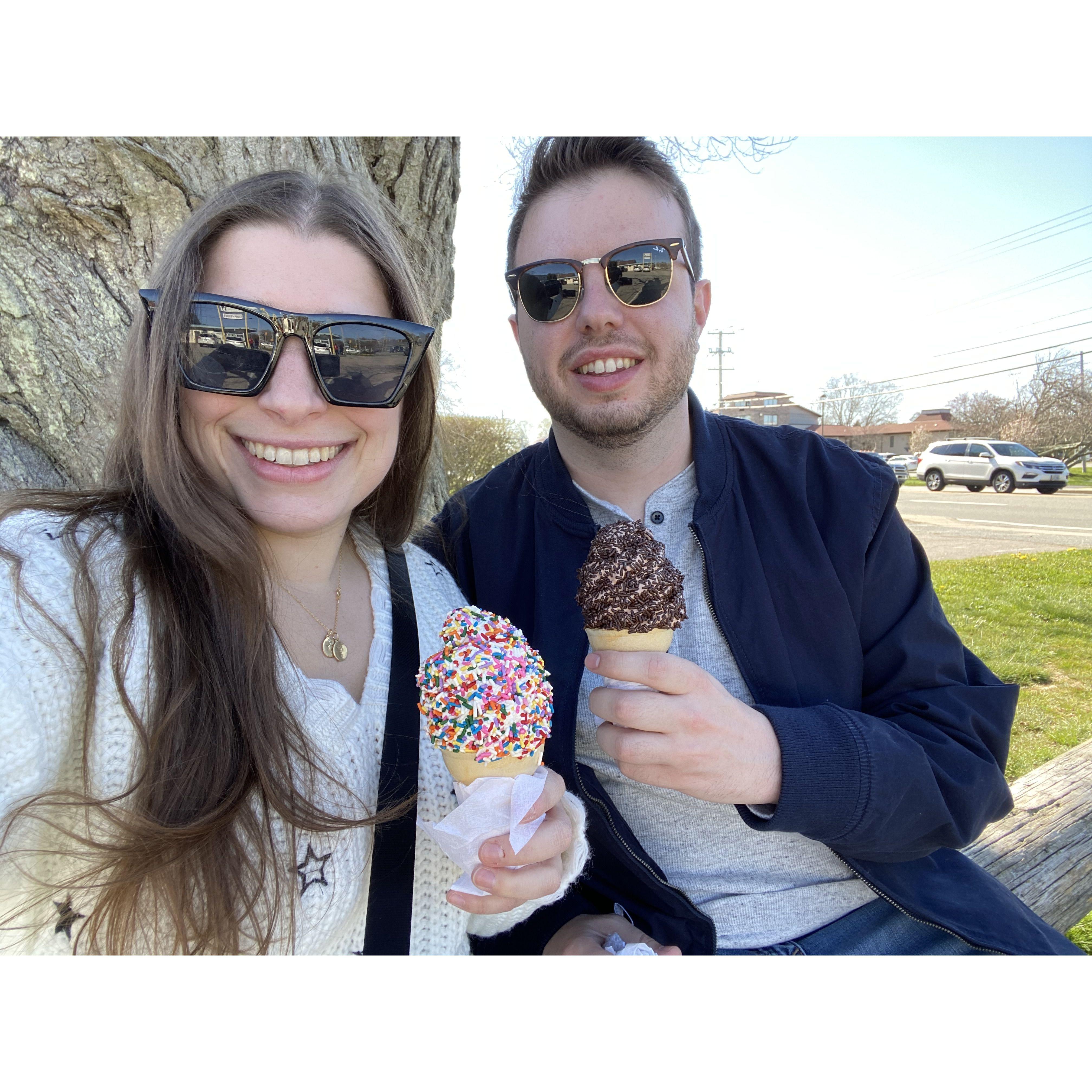first vacation to Newport, RI