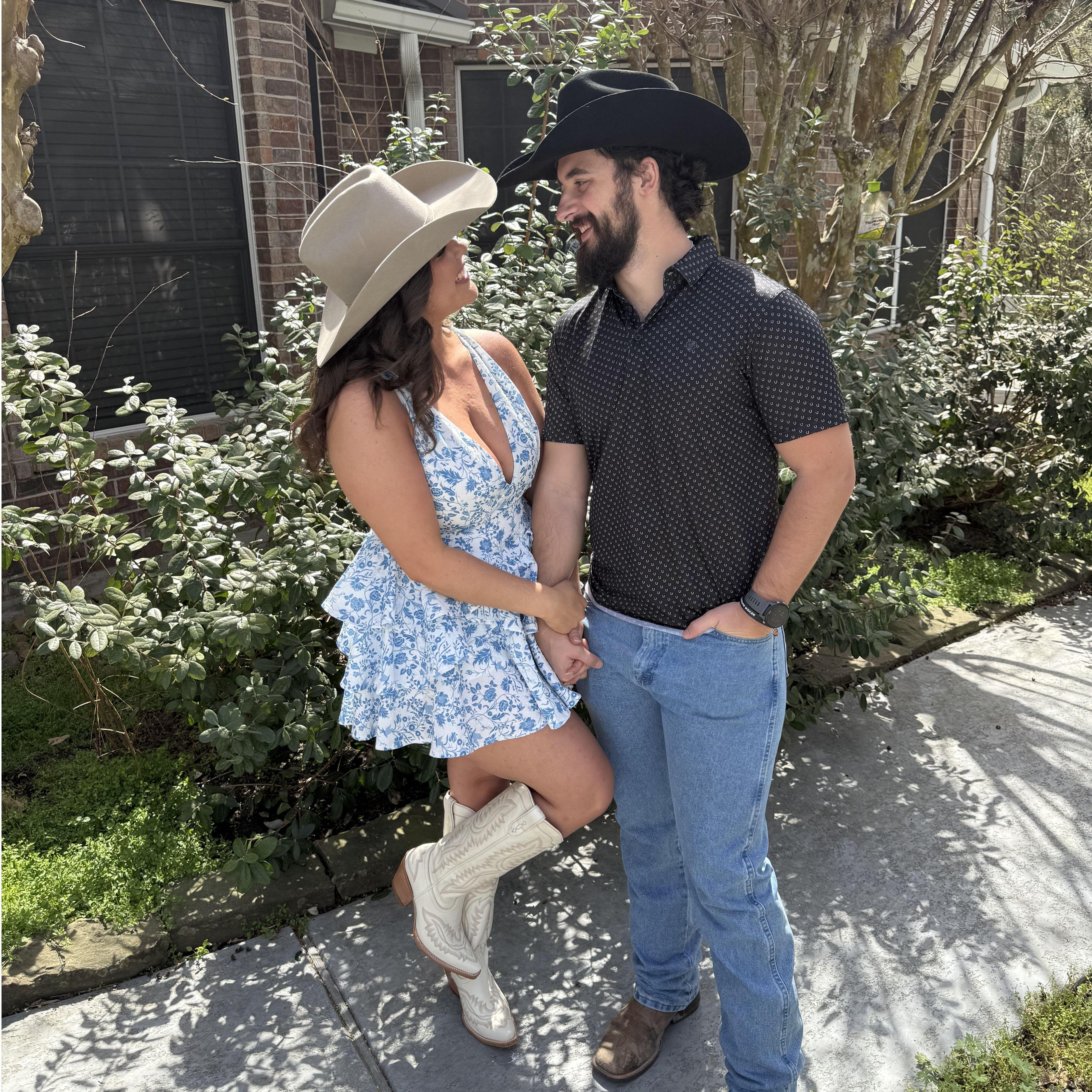 took him to his first Houston rodeo