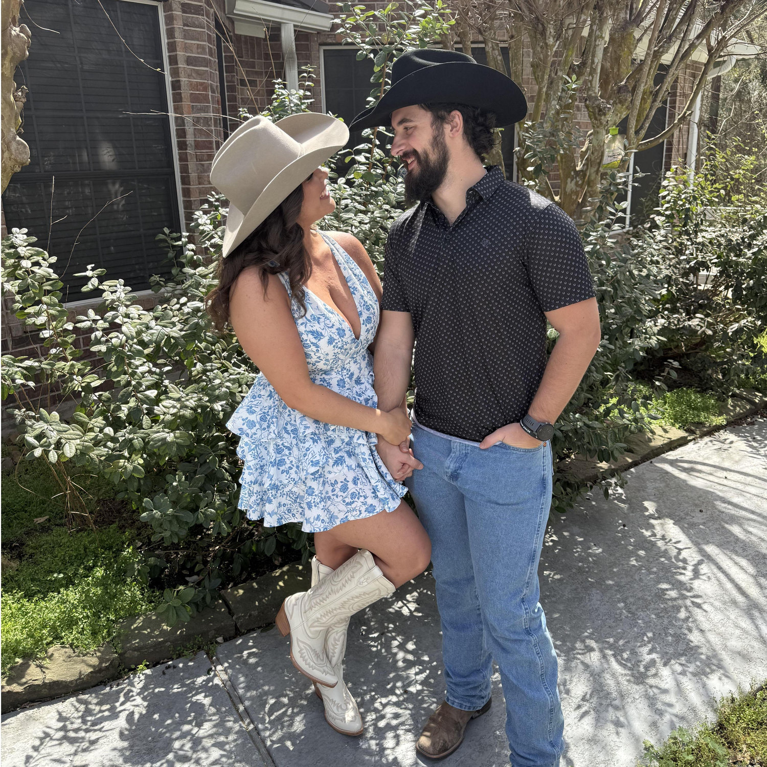 took him to his first Houston rodeo
