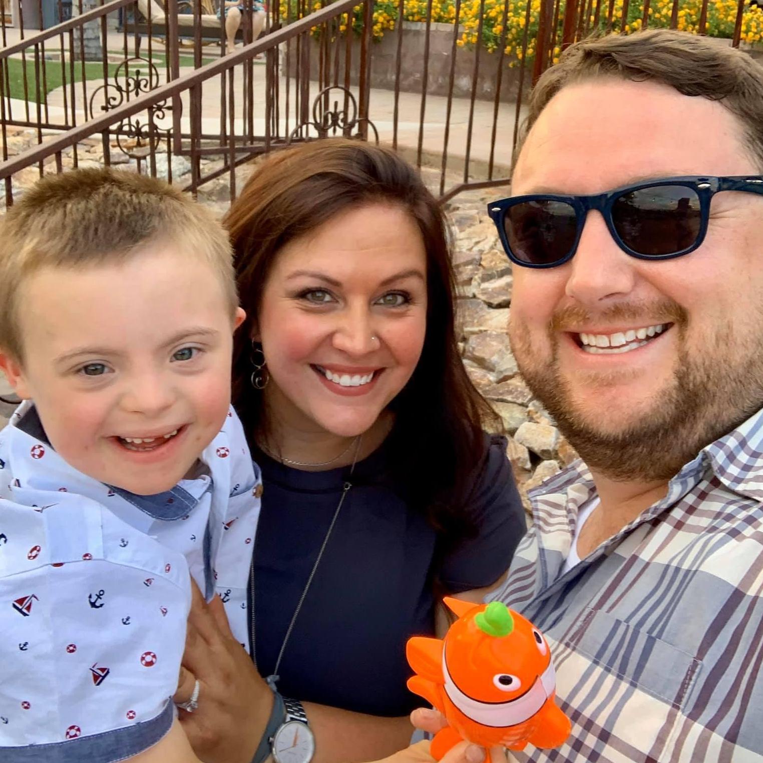 Our family at Jenn & Steve's wedding 2019