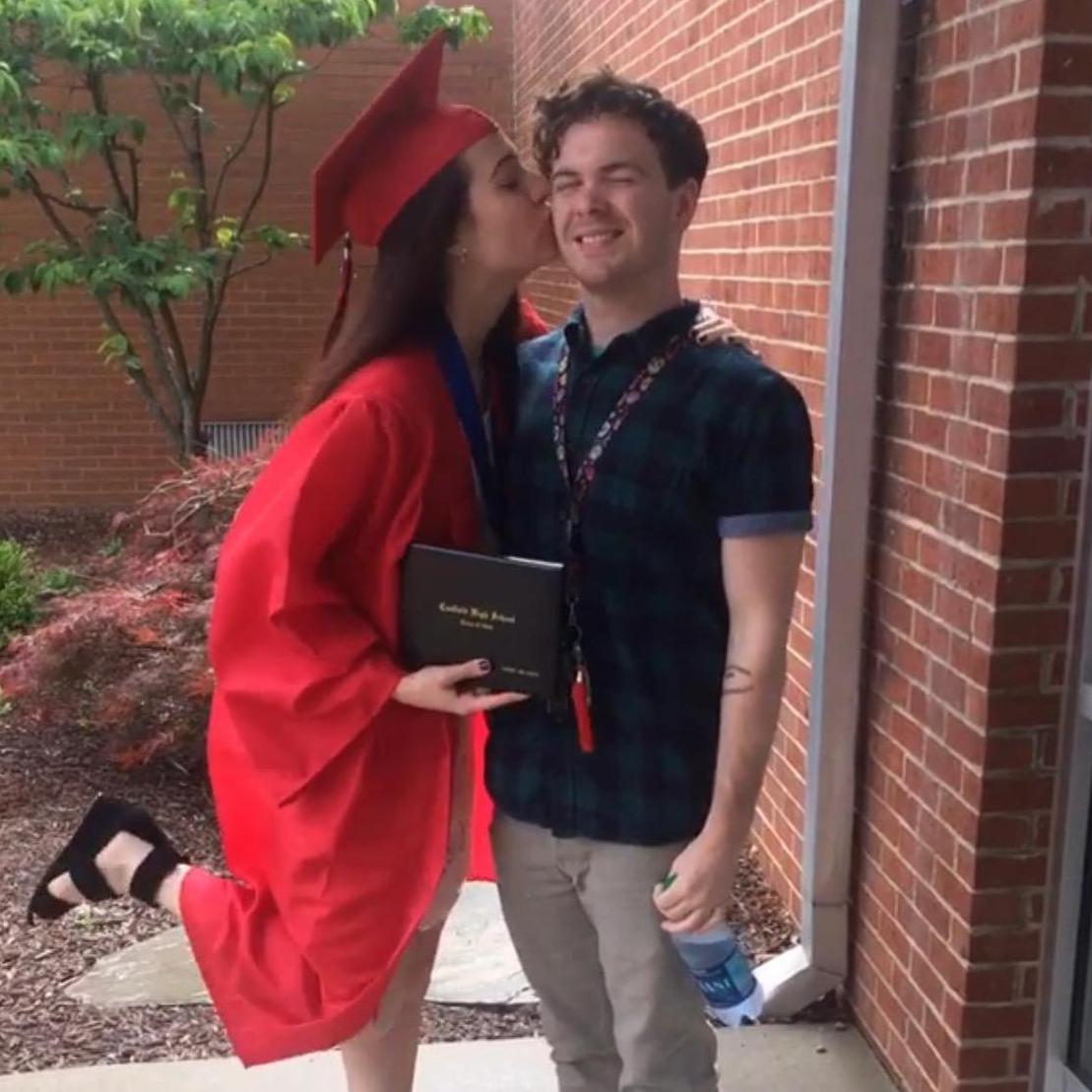 Kasey's high school graduation.