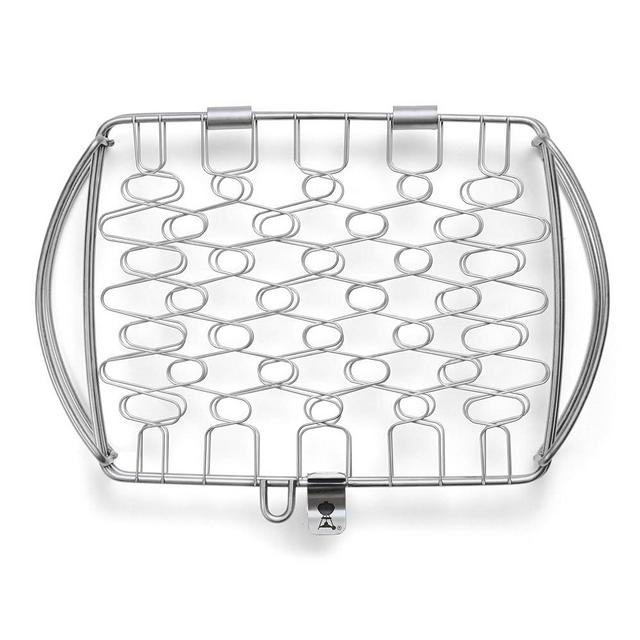 Weber 6470 Original Stainless Steel Fish Basket, Small (11.1 x 7.2 x 2)