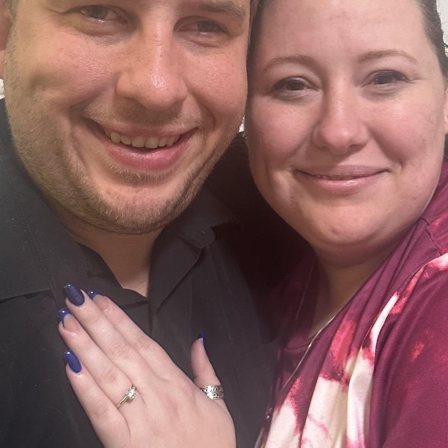 He finally popped the question!