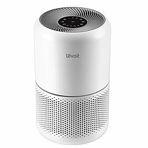 LEVOIT Air Purifier for Home Allergies Pet Hair in Bedroom, Covers Up to 1073 ft² by 56W High Torque Motor, AHAM VERIFIDE, 3-in-1 Filter with HEPA Sleep Mode, Remove Dust Smoke Odor, Core300-P, White