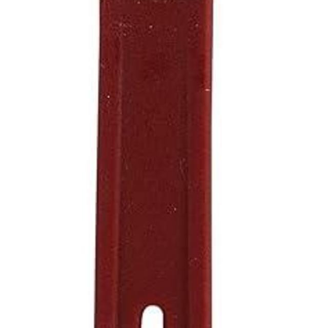 Winco Heavy-duty Flat Silicone Spatula, 10-Inch