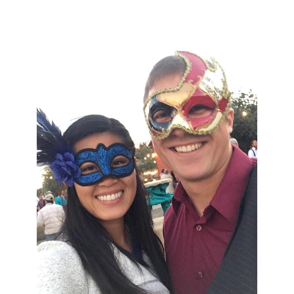 Masquerade wedding!