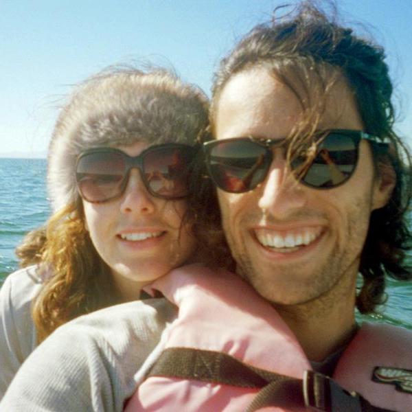 Our first trip abroad together. Whale watching in Mexico, December 2012.