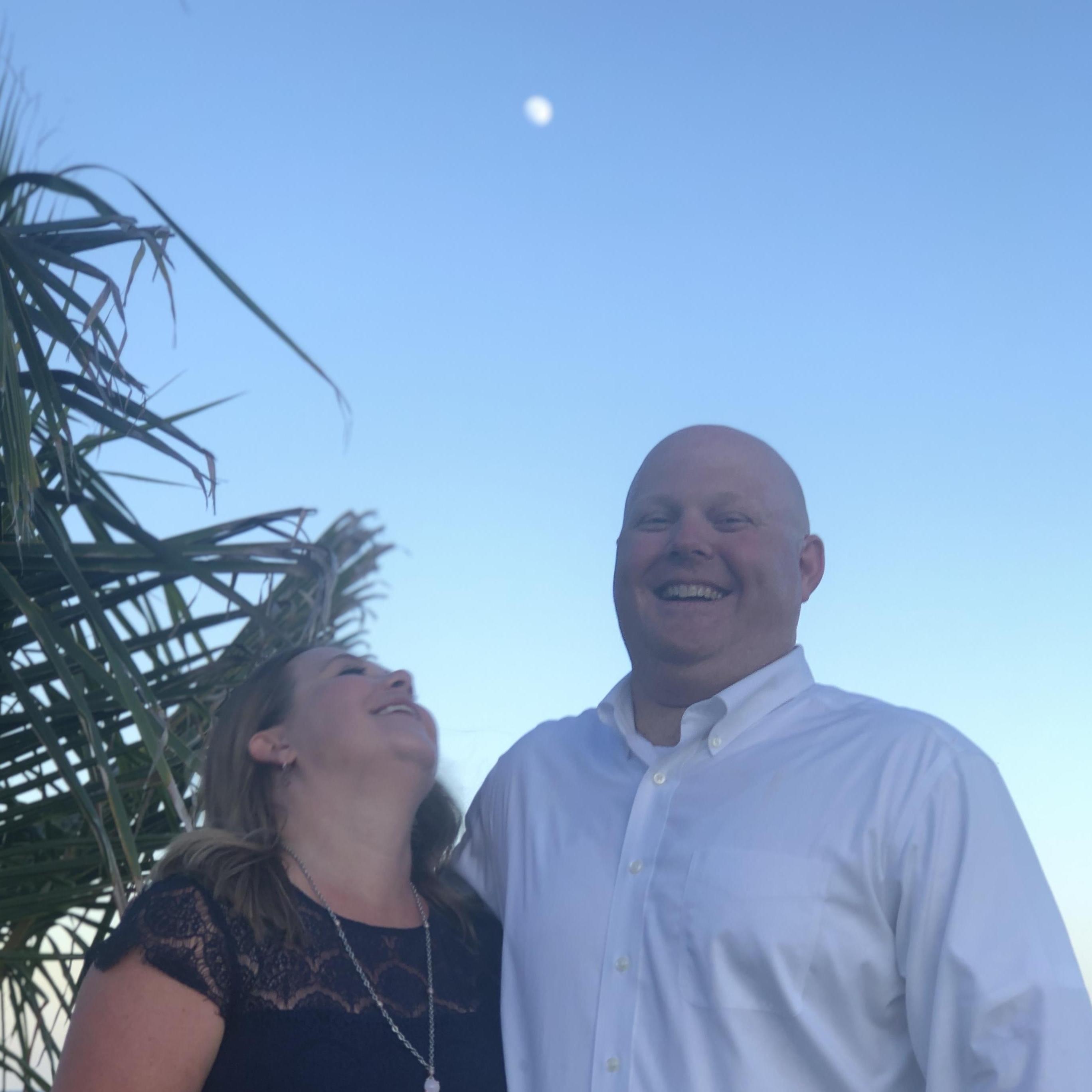 Having a ball in Bermuda at his cousin's wedding. July 2019