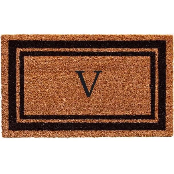 “V” Welcome Mat
