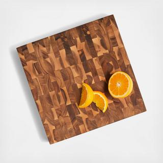 End-Grain Square Cutting Board