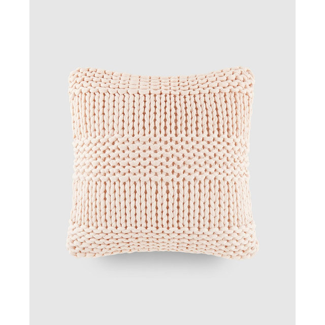 ienjoy Home Cozy Chunky Knit Decorative Pillow, 20" x 20"