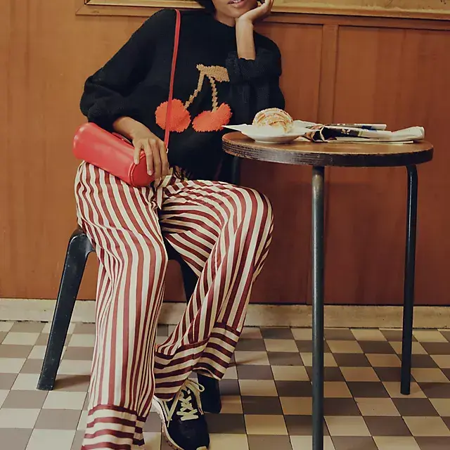 The LyreBird Silky Pajama Pants