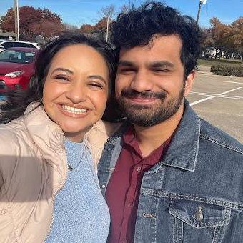 The day we booked the church for our wedding
