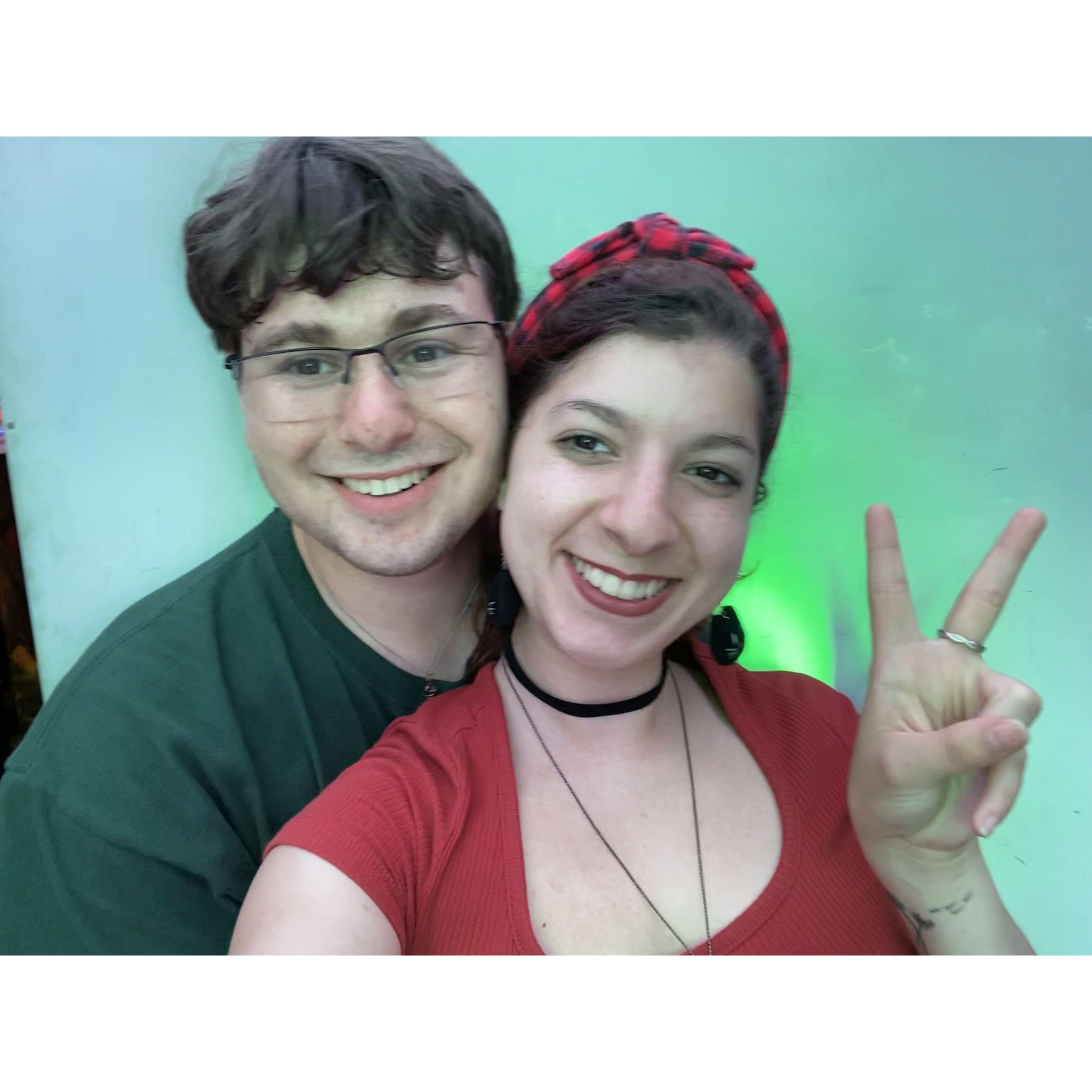 A trip on our night-out weekday while working at Camp Old Indian together  summer '22