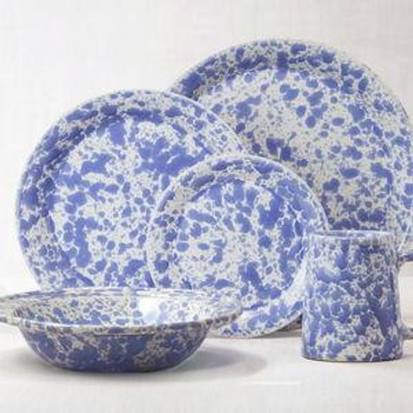 Classic Dinnerware 5-Piece Place Setting: Morning Glory Blue