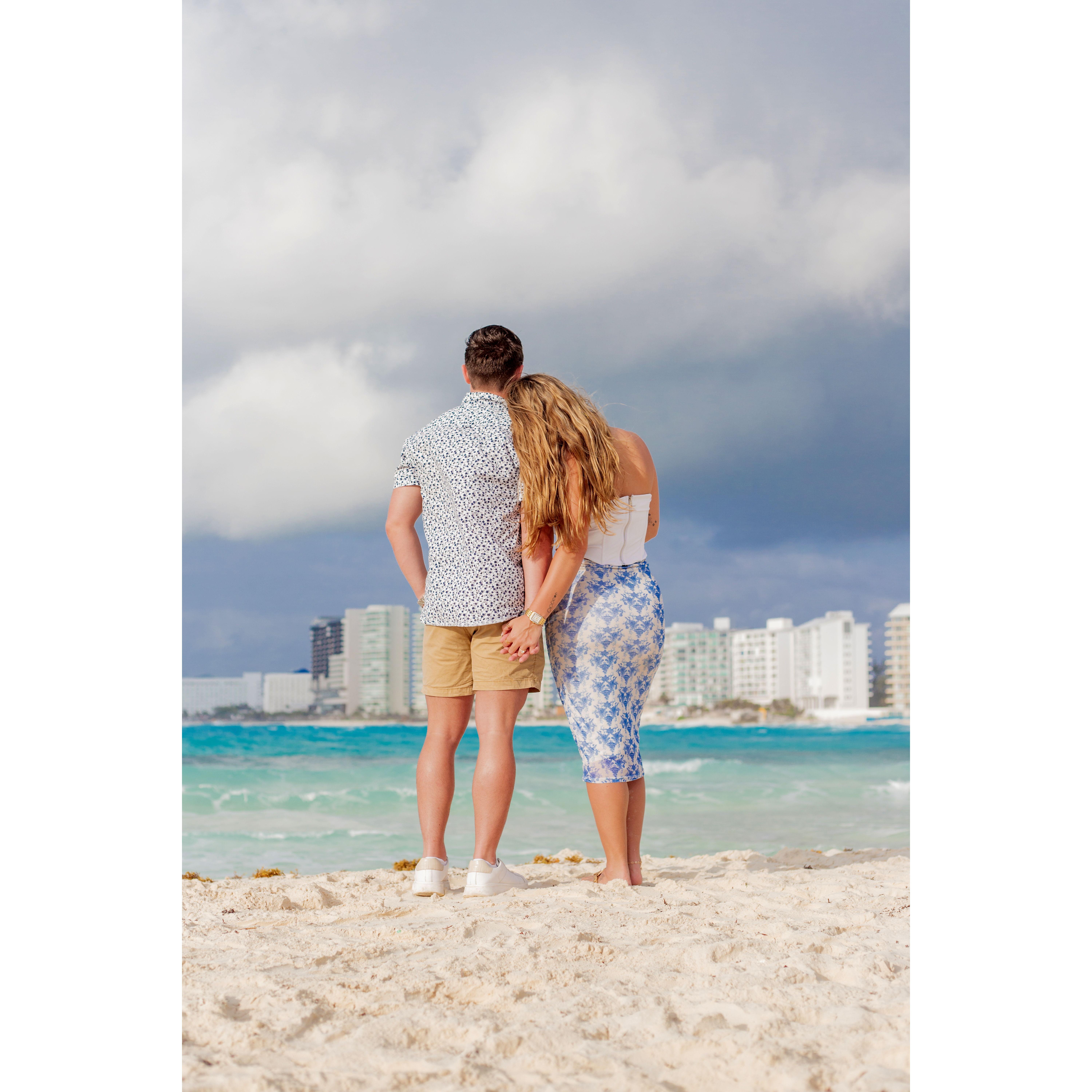 Engagement Photo Shoot in Cancun, Mexico