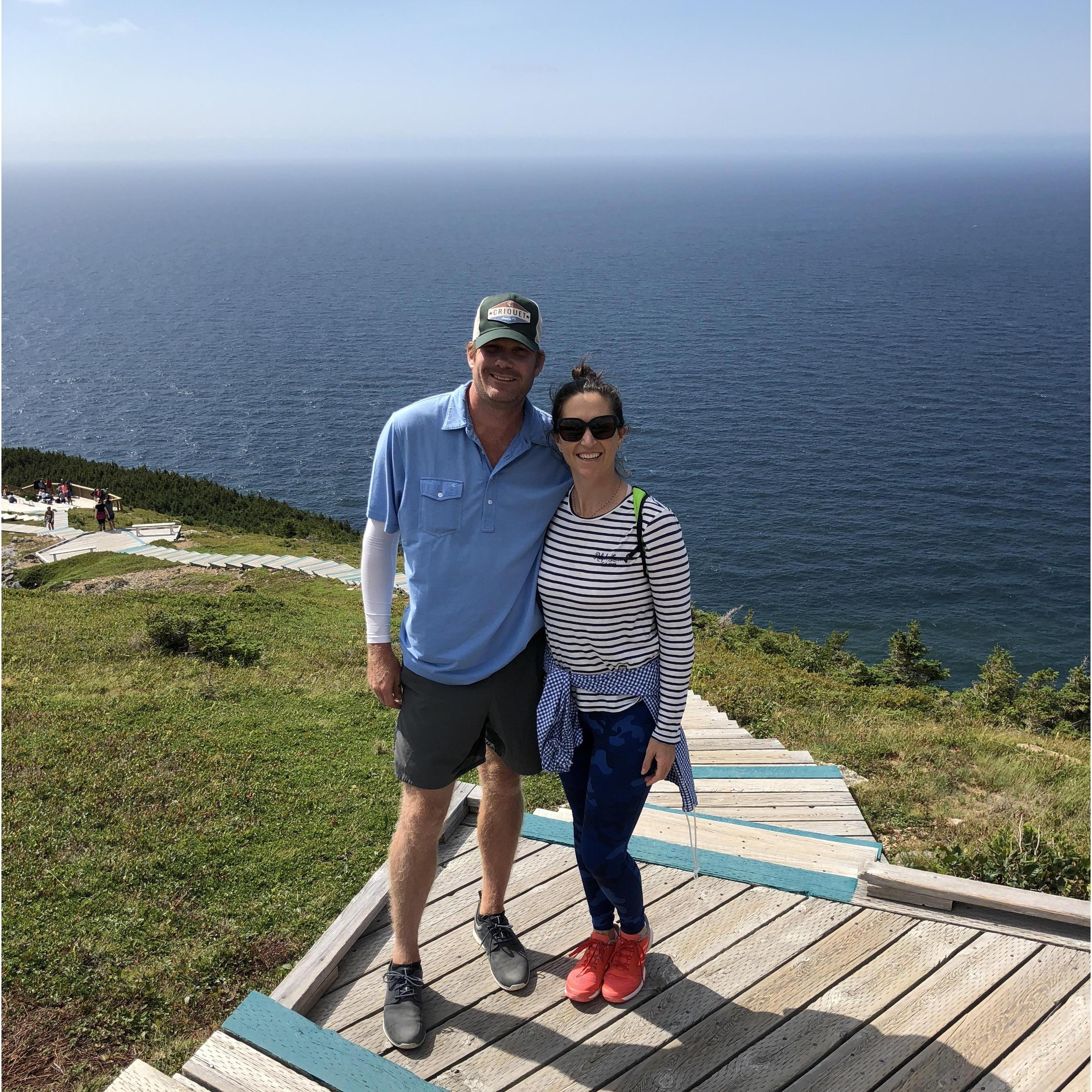 A day off from golf to hike Highlands National Park. Cape Breton, Nova Scotia