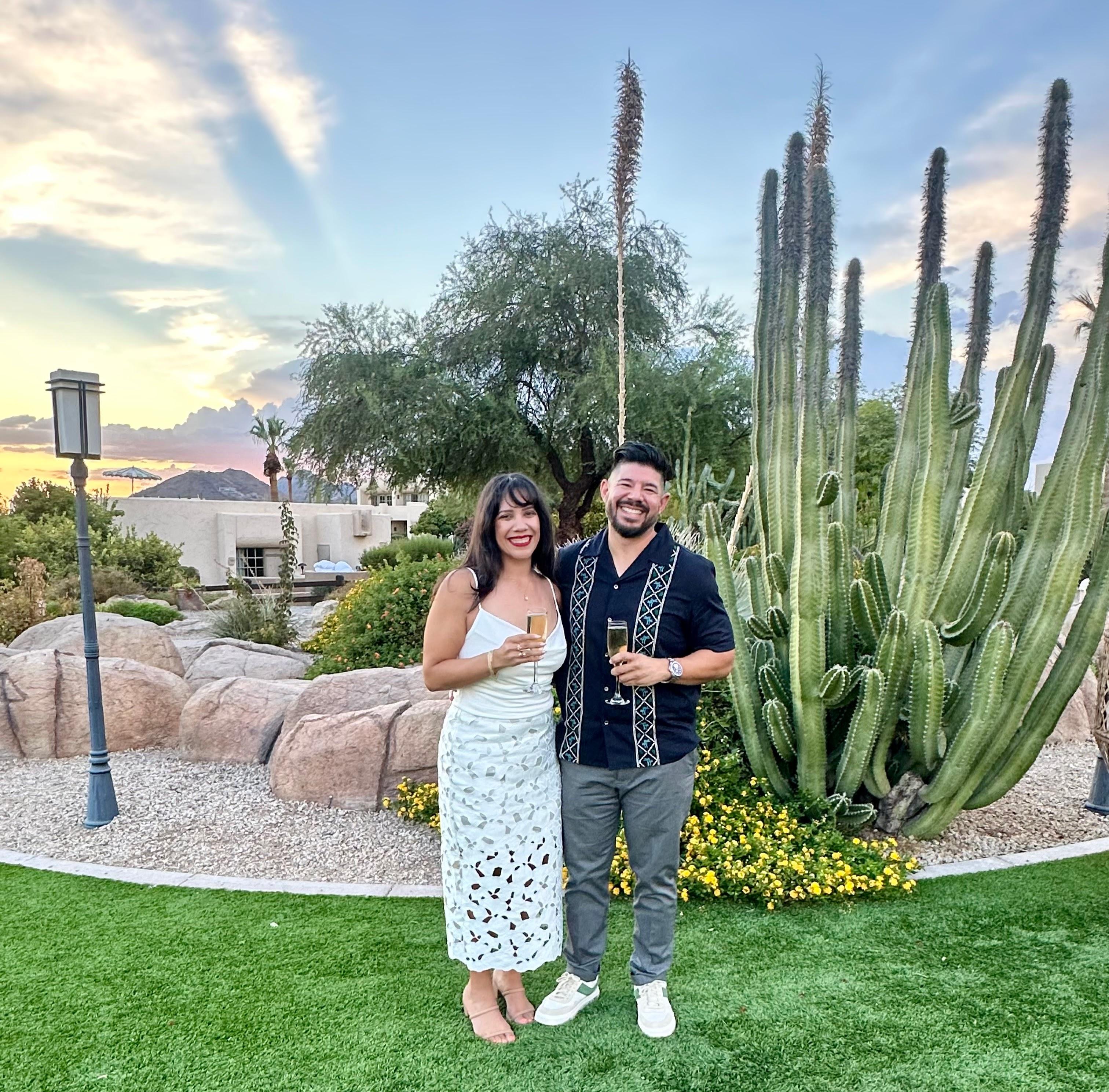 The Wedding Website of Andrea Aguilar and Luis Sanchez