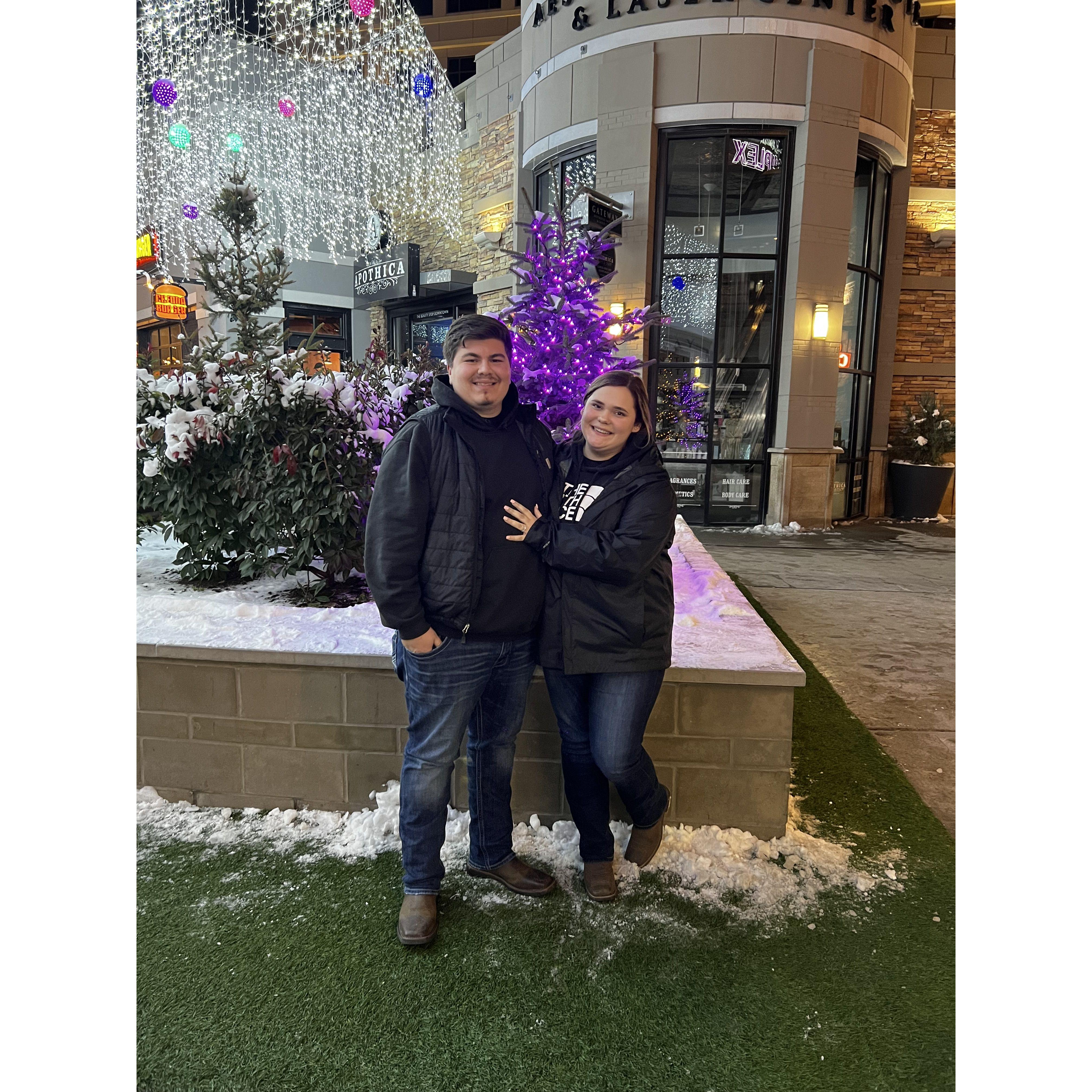 When we went to Utah to see a friend