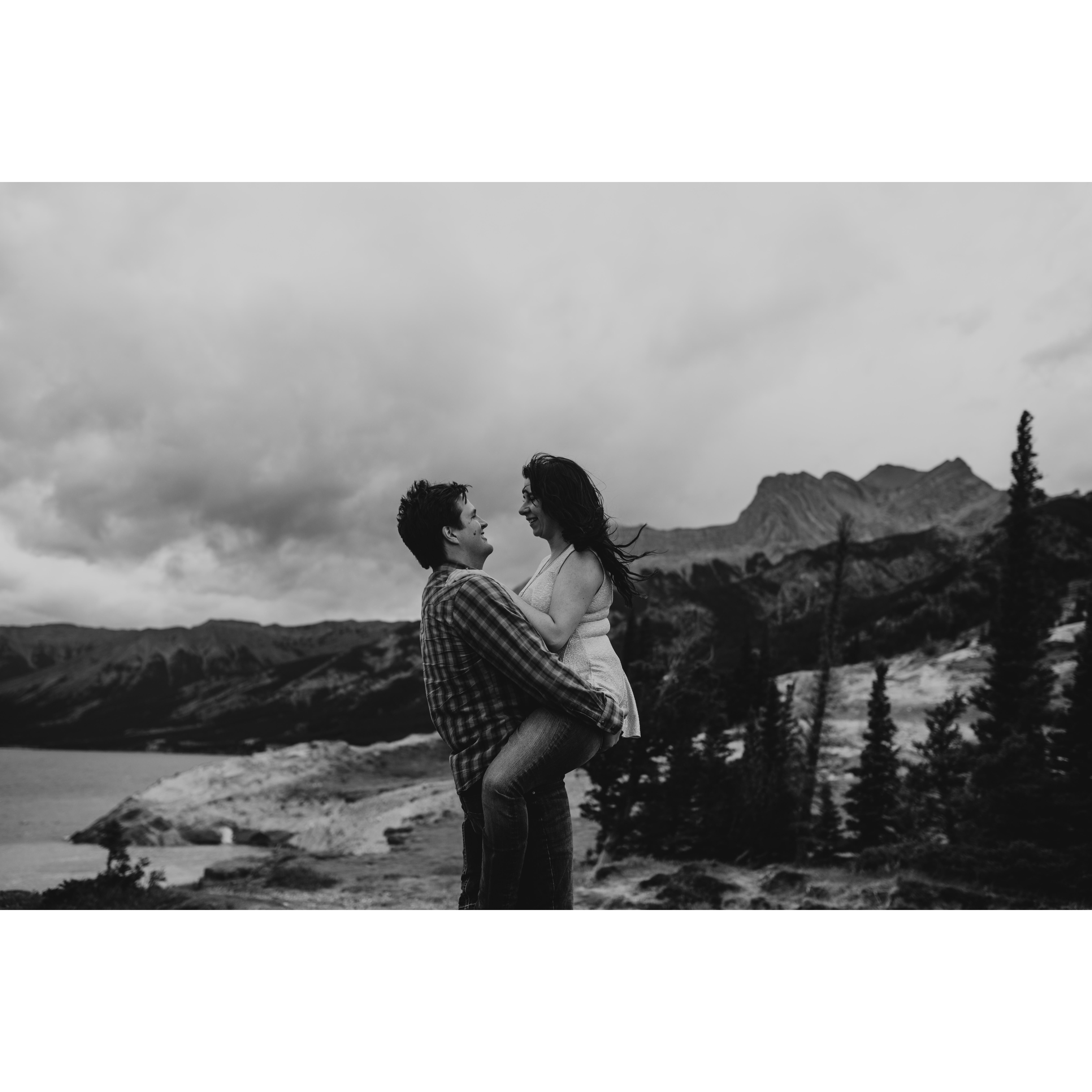Windy Point- Abraham Lake. Sept 2019