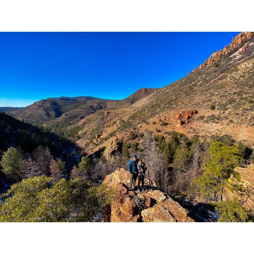 One of our many camping trips in Arizona