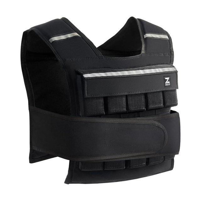 ZELUS 23lb|45lb Weighted Vest with Iron Weights for Exercise, Adjustable Weight Vest for Men, Workout Vest for Home Workouts Cardio Strength Training Weight Loss