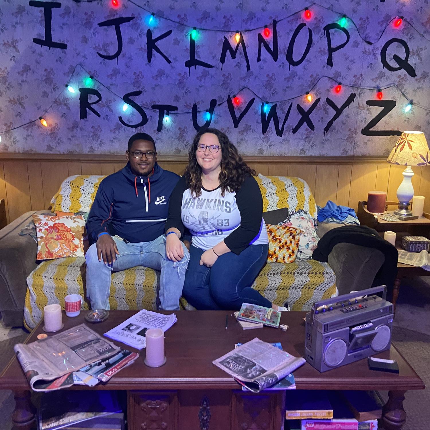 We both found a love for the show Stranger Things. Which brought us to Georgia for the Stranger Things experience.