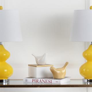 Eva Double Gourd Glass Lamp, Set of 2