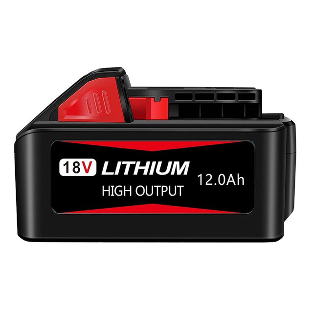 VOLT1799 12Ah Battery Replace for Milwaukee M18 Battery 48-11-1880
