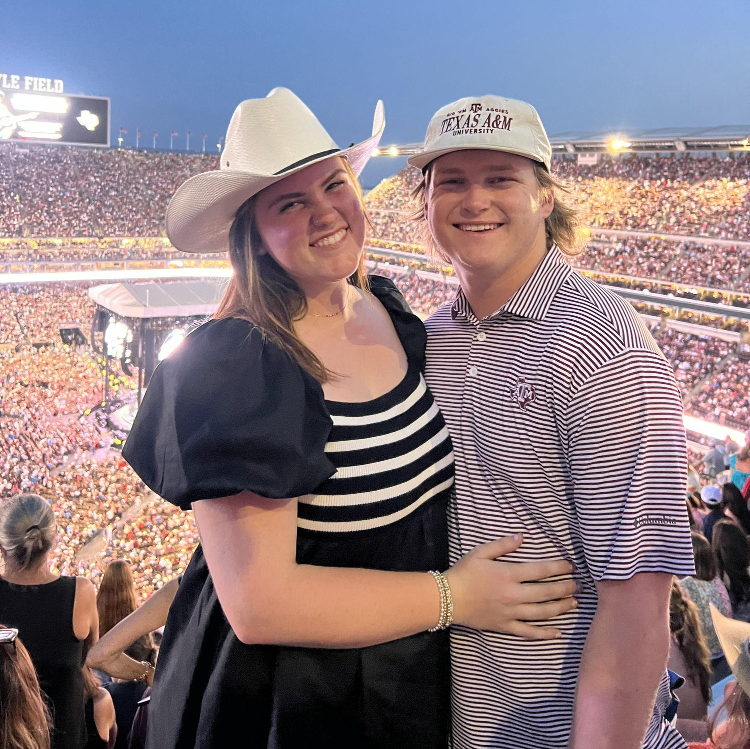 Saw George Strait at Kyle Field