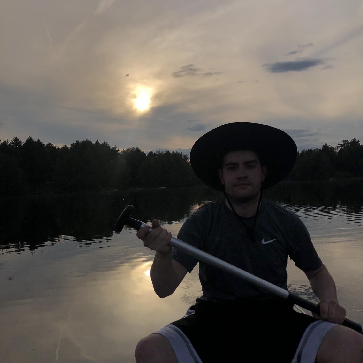 Our first canoe date!