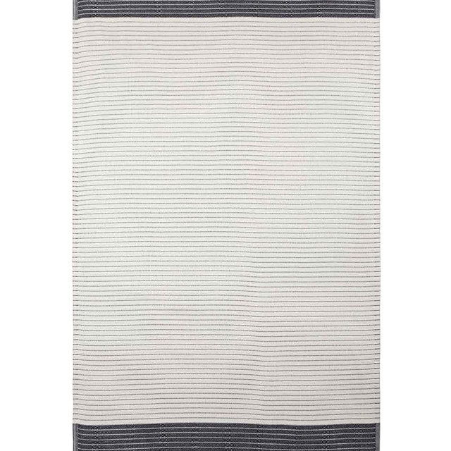 Sand Cloud Large Turkish Beach Towel - Sand Free - Fast Drying -100% Certified Organic Turkish Cotton Yarn - Great for Beach Bath or as a Blanket - As Seen on Shark Tank - Letoon (Black)
