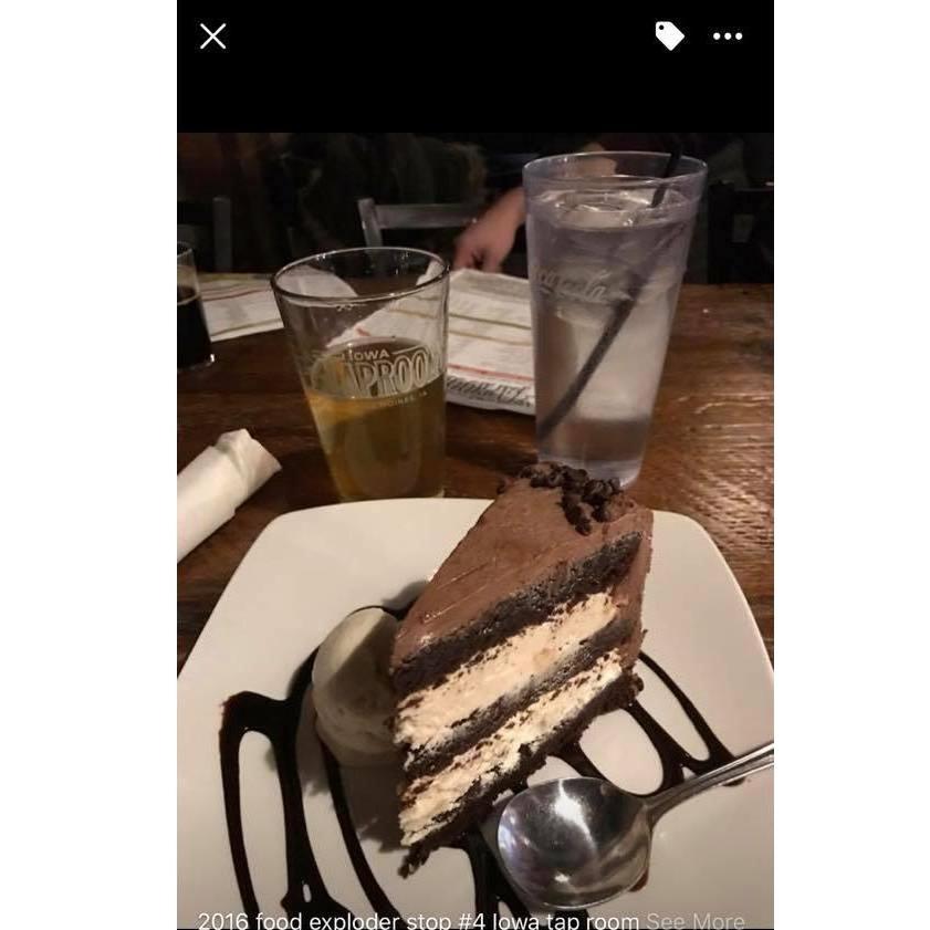 The infamous chocolate cake that brought us together!